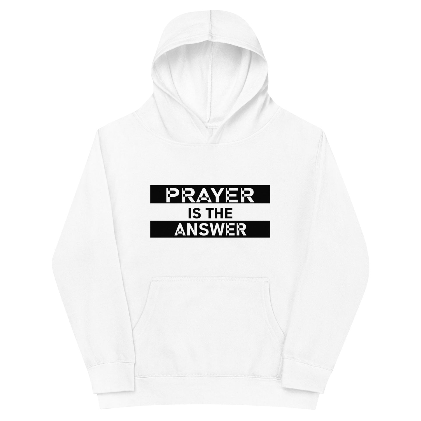 Prayer Is the Answer Kids' Hoodie