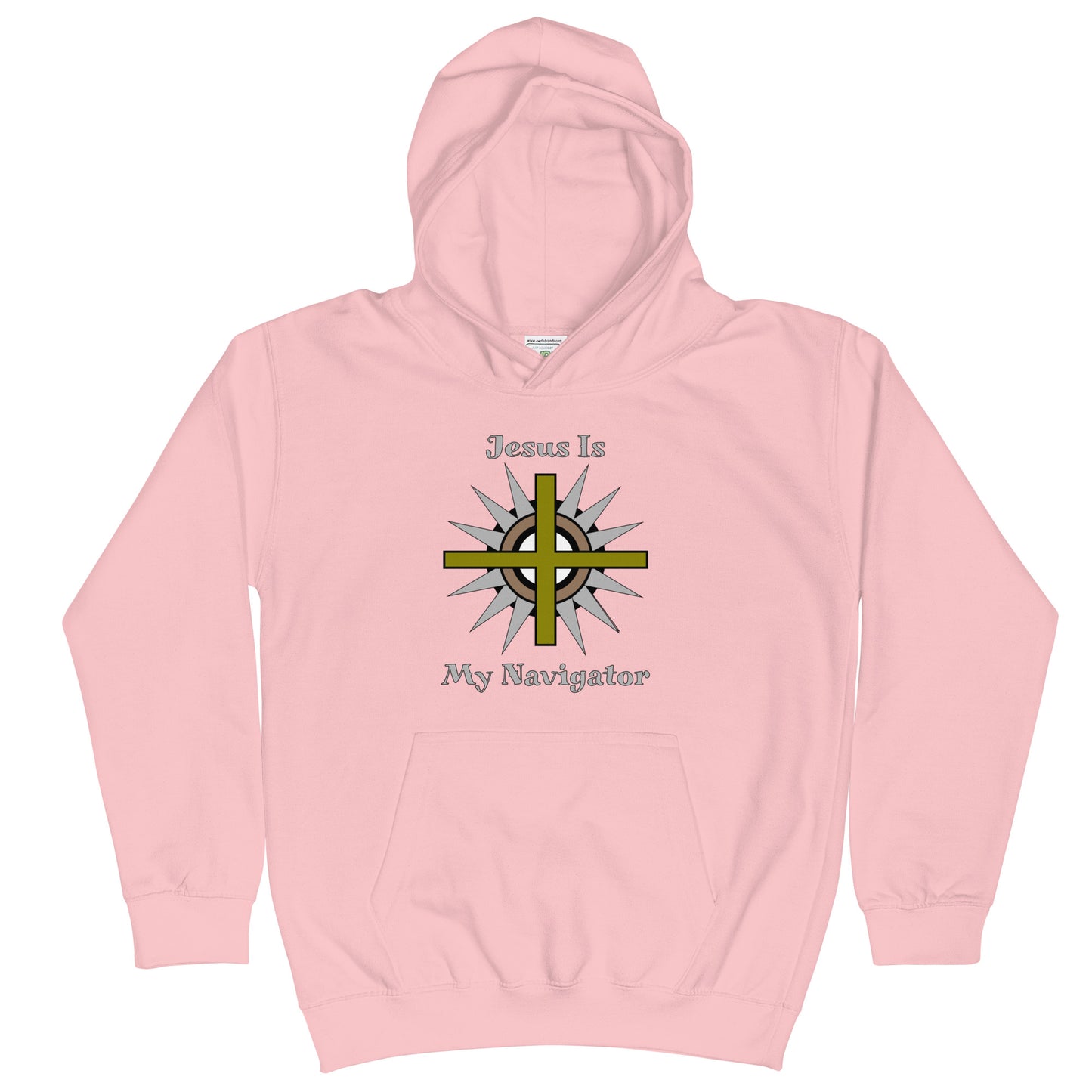 Jesus Is My Navigator Youth Hoodie