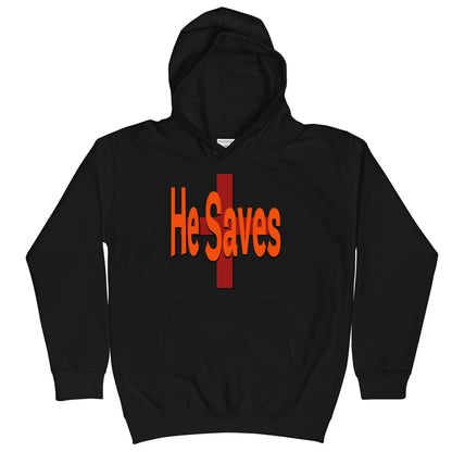 He Saves Youth Hoodie