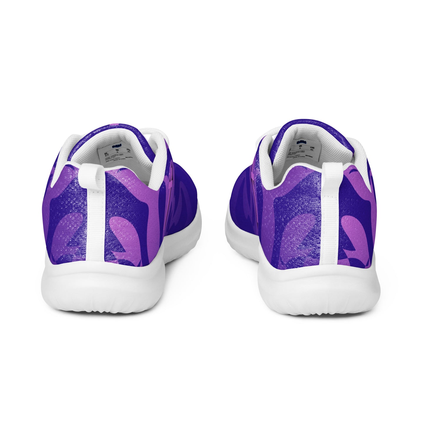 Pink and Purple Cross Men’s Sneakers