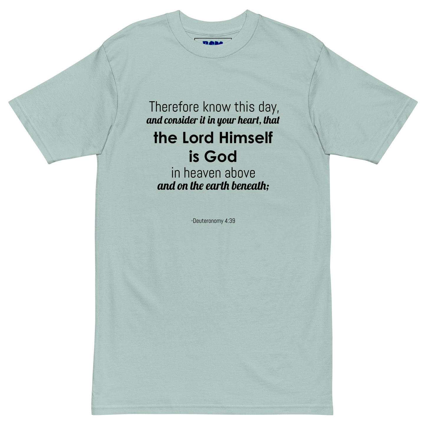 The Lord Is God Men's Heavyweight T-Shirt