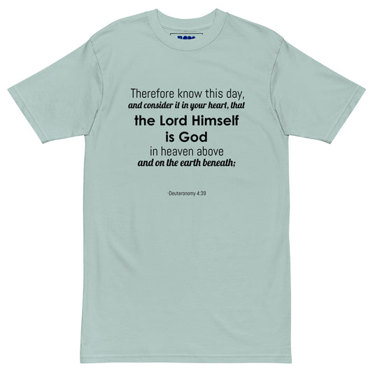 The Lord Is God Men's Heavyweight T-Shirt