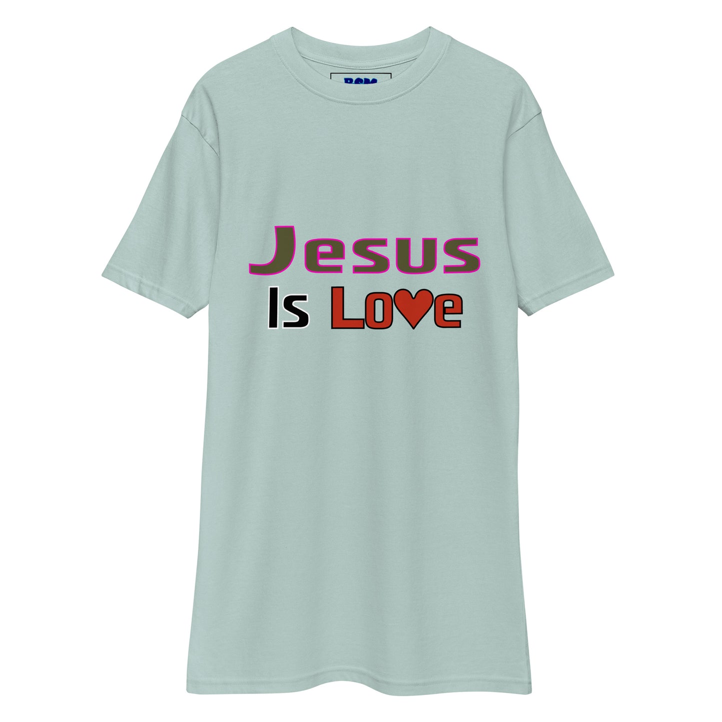 Jesus Is Love Men’s Heavyweight Tee