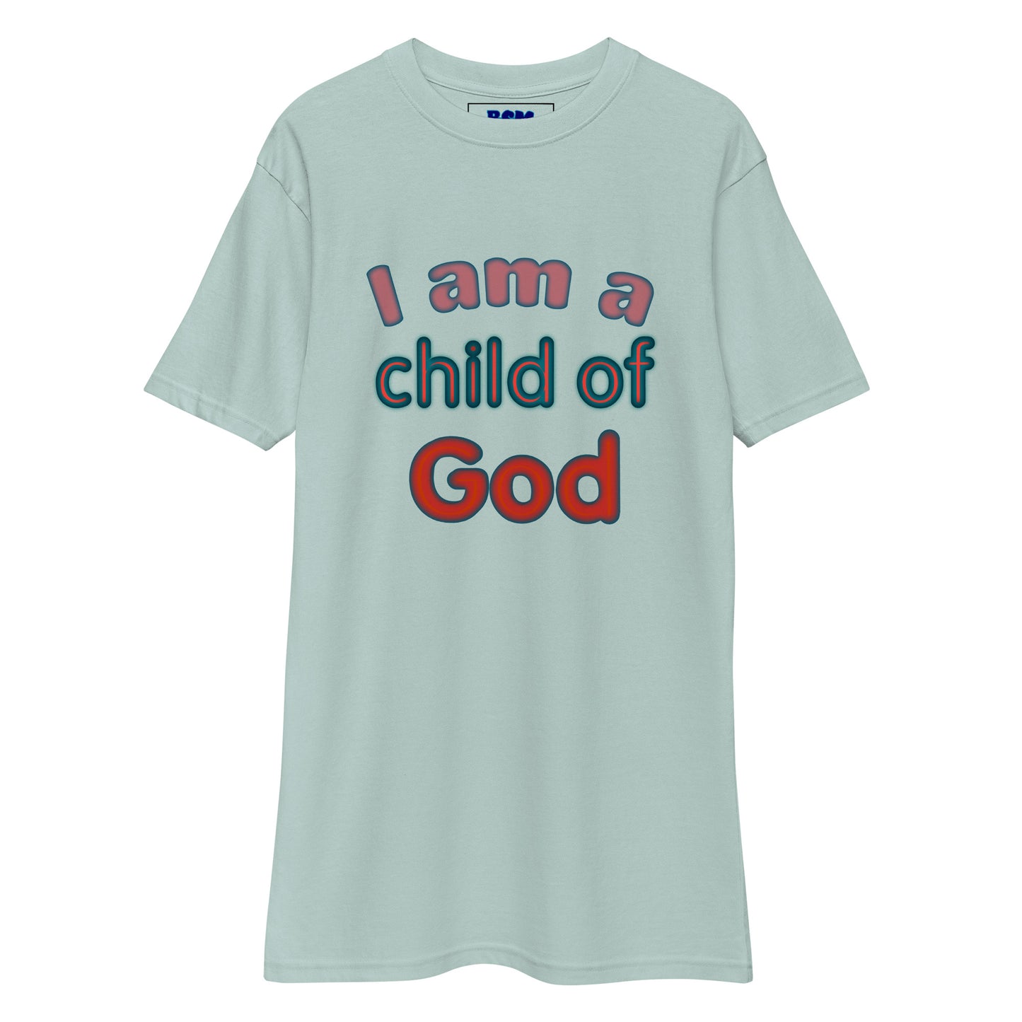 I Am a Child of God Men's Heavyweight T-Shirt