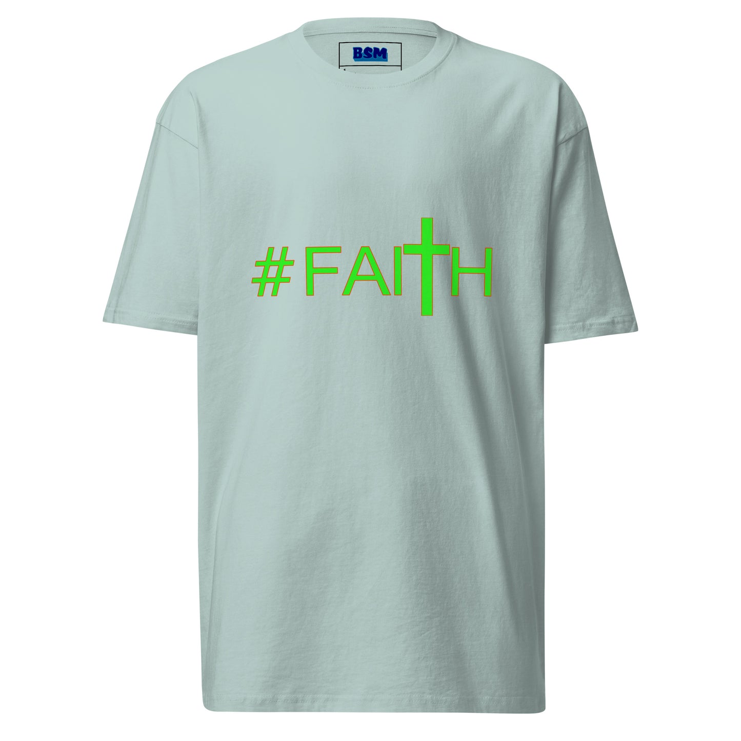 Hashtag Faith Men’s Heavyweight T-Shirt