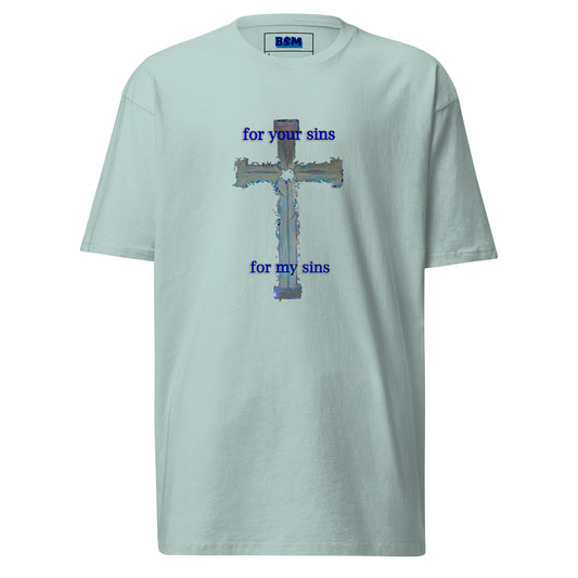 For Your Sins for My Sins II Men’s Heavyweight T-Shirt