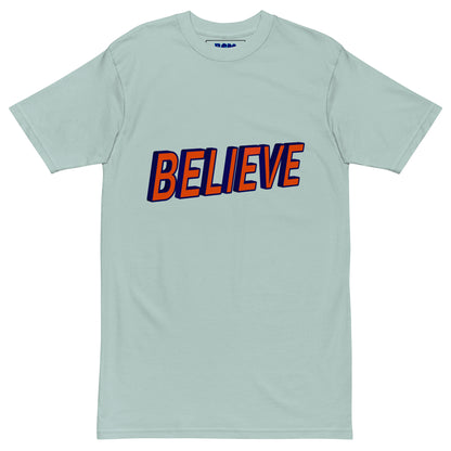 Believe Men’s Heavyweight T-Shirt