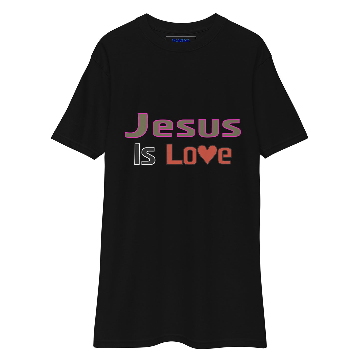 Jesus Is Love Men’s Heavyweight Tee