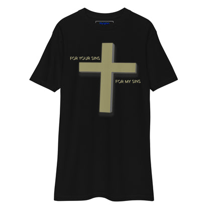 For Your Sins for My Sins I Men’s Heavyweight T-Shirt