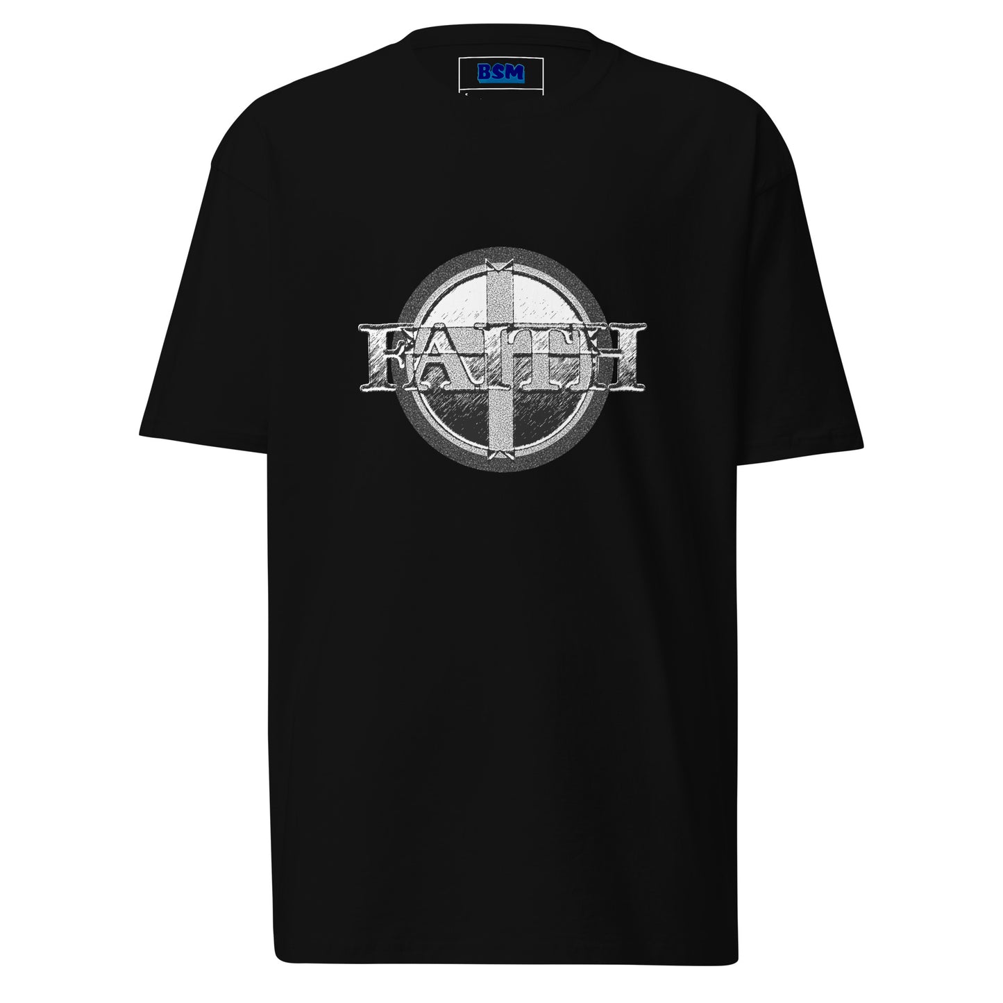 Cross Faith Men’s Heavyweight T-Shirt