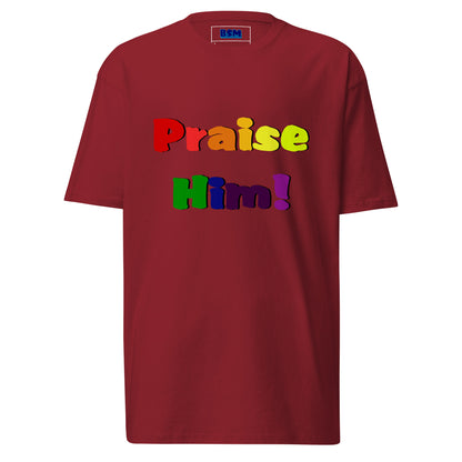 Praise Him Men’s Heavyweight T-Shirt