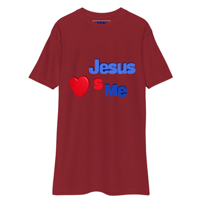 Jesus Loves Me II Men’s Heavyweight Tee