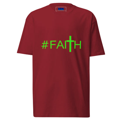 Hashtag Faith Men’s Heavyweight T-Shirt