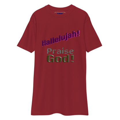 Hallelujah Praise God Men’s Heavyweight Tee