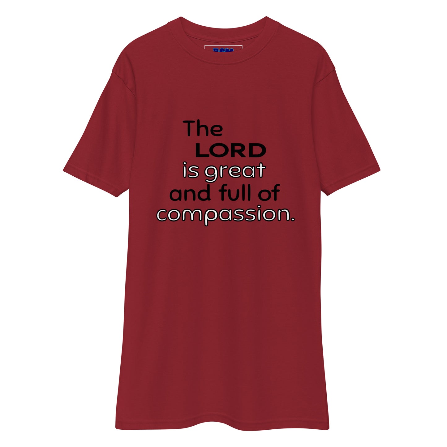 The Lord Is Great Men's Heavyweight T-Shirt