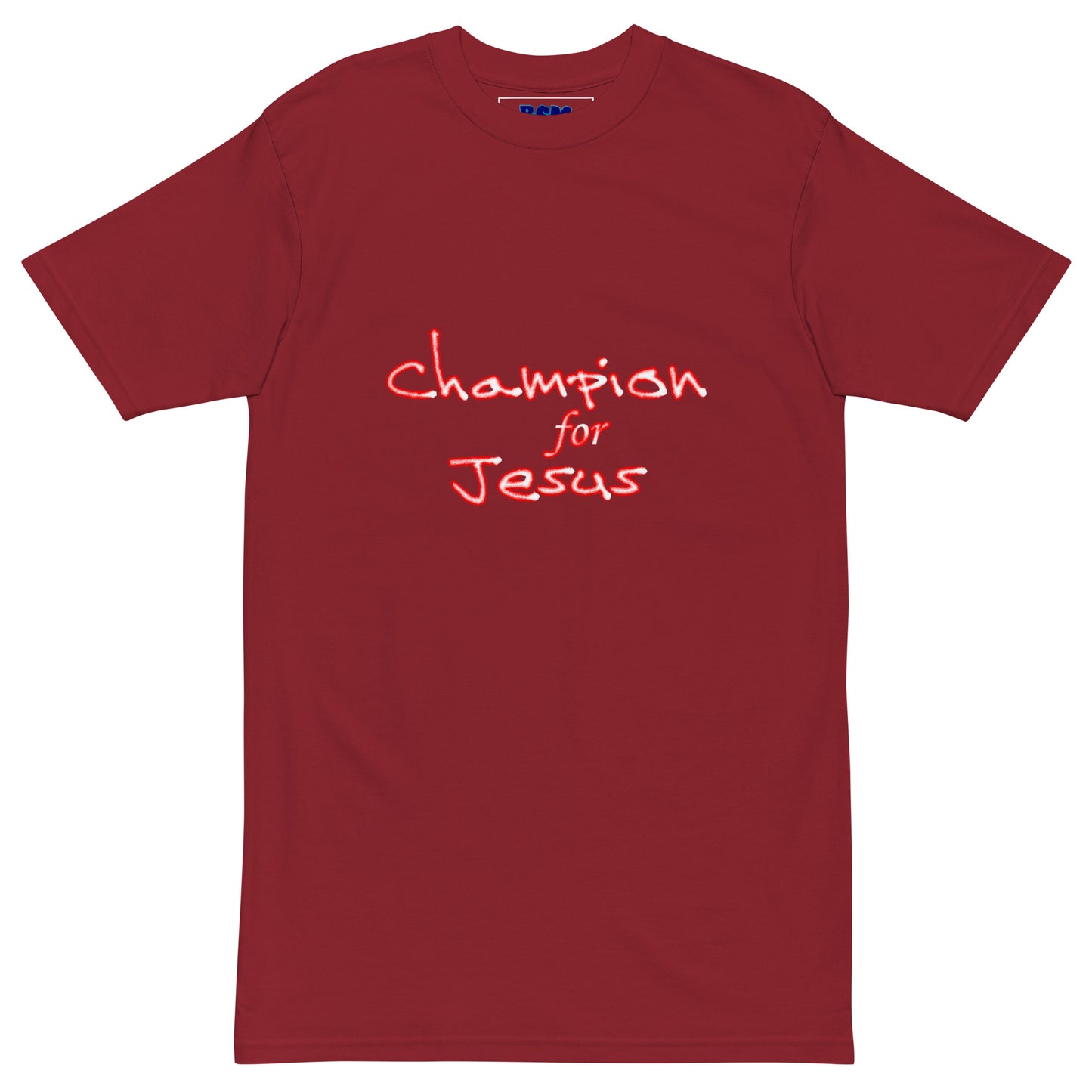 Champion for Jesus Men’s Heavyweight Tee