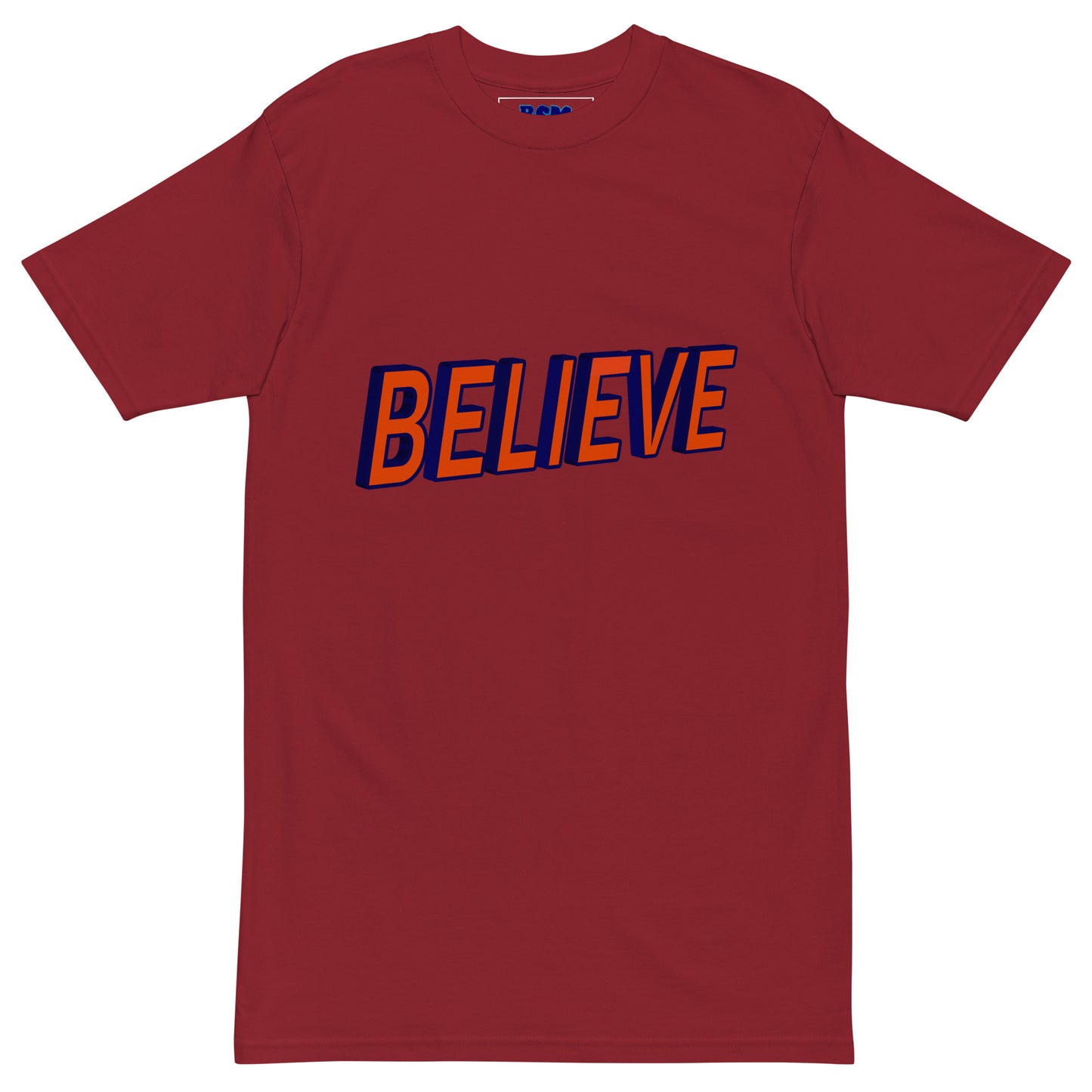 Believe Men’s Heavyweight T-Shirt