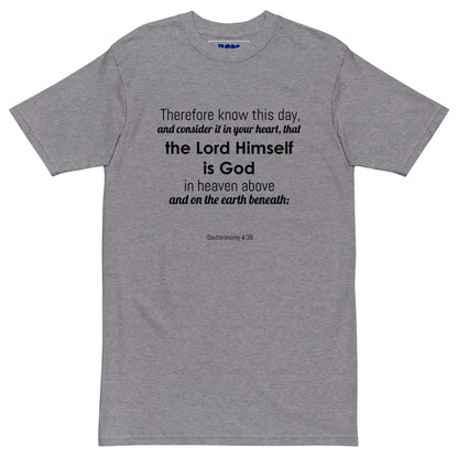 The Lord Is God Men's Heavyweight T-Shirt