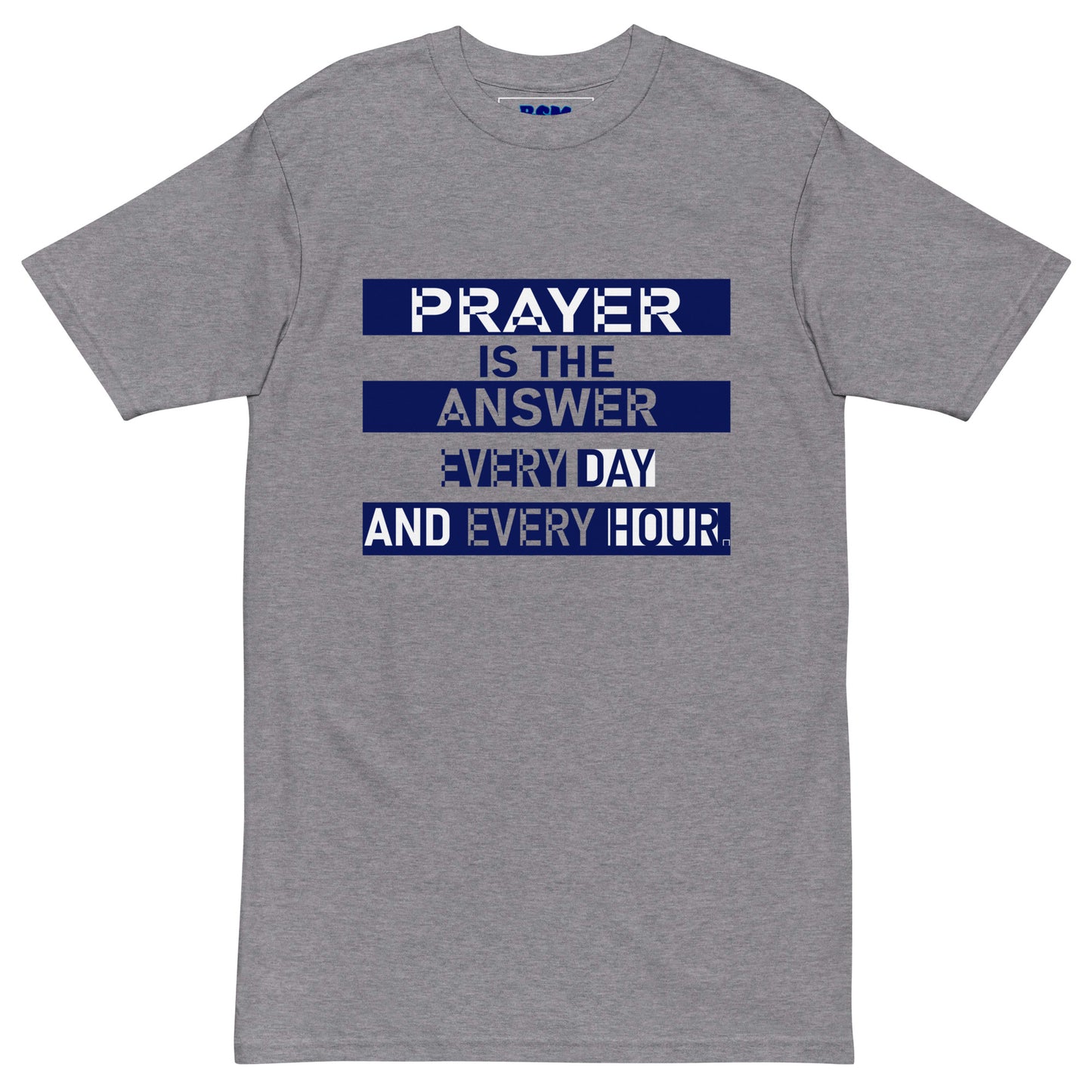 Prayer Is the Answer Men’s Heavyweight Tee