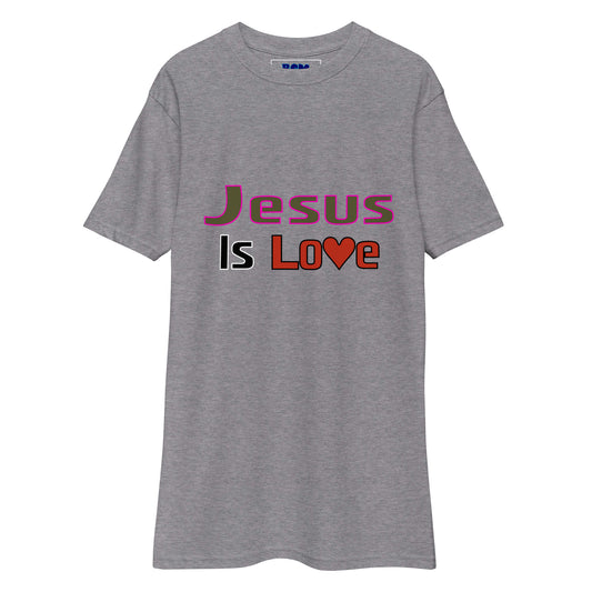 Jesus Is Love Men’s Heavyweight Tee