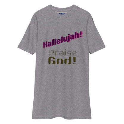 Hallelujah Praise God Men’s Heavyweight Tee