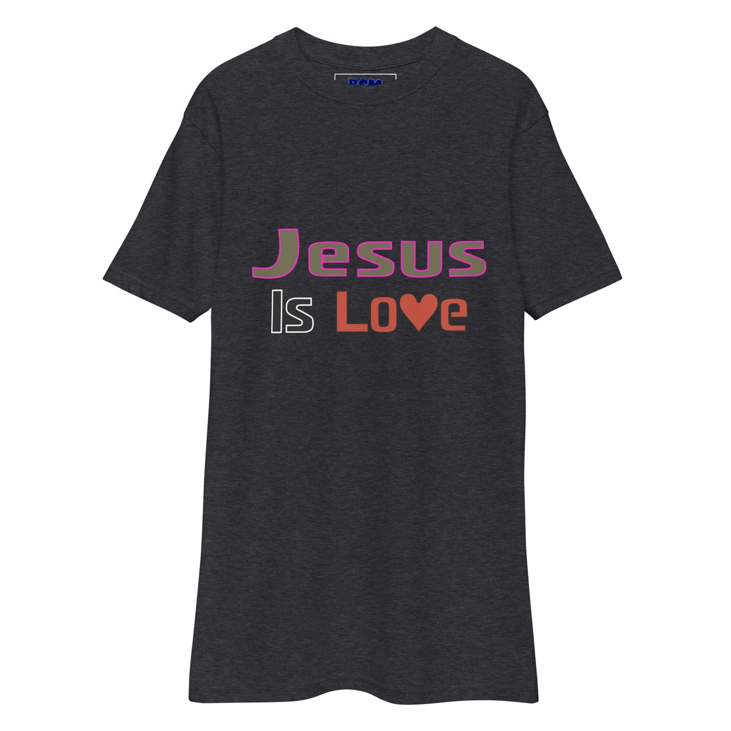 Jesus Is Love Men’s Heavyweight Tee