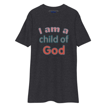 I Am a Child of God Men's Heavyweight T-Shirt