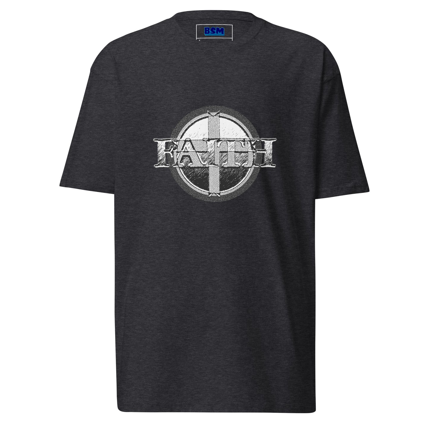 Cross Faith Men’s Heavyweight T-Shirt