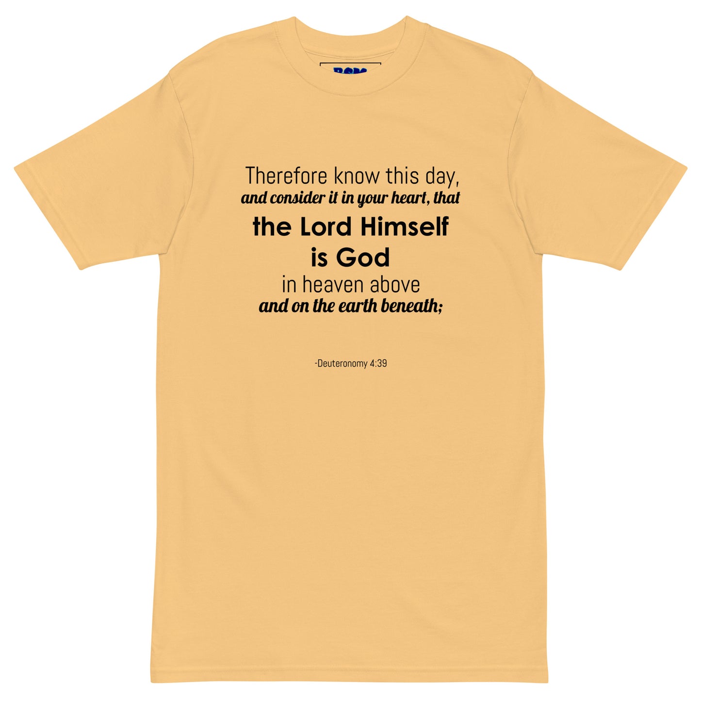 The Lord Is God Men's Heavyweight T-Shirt