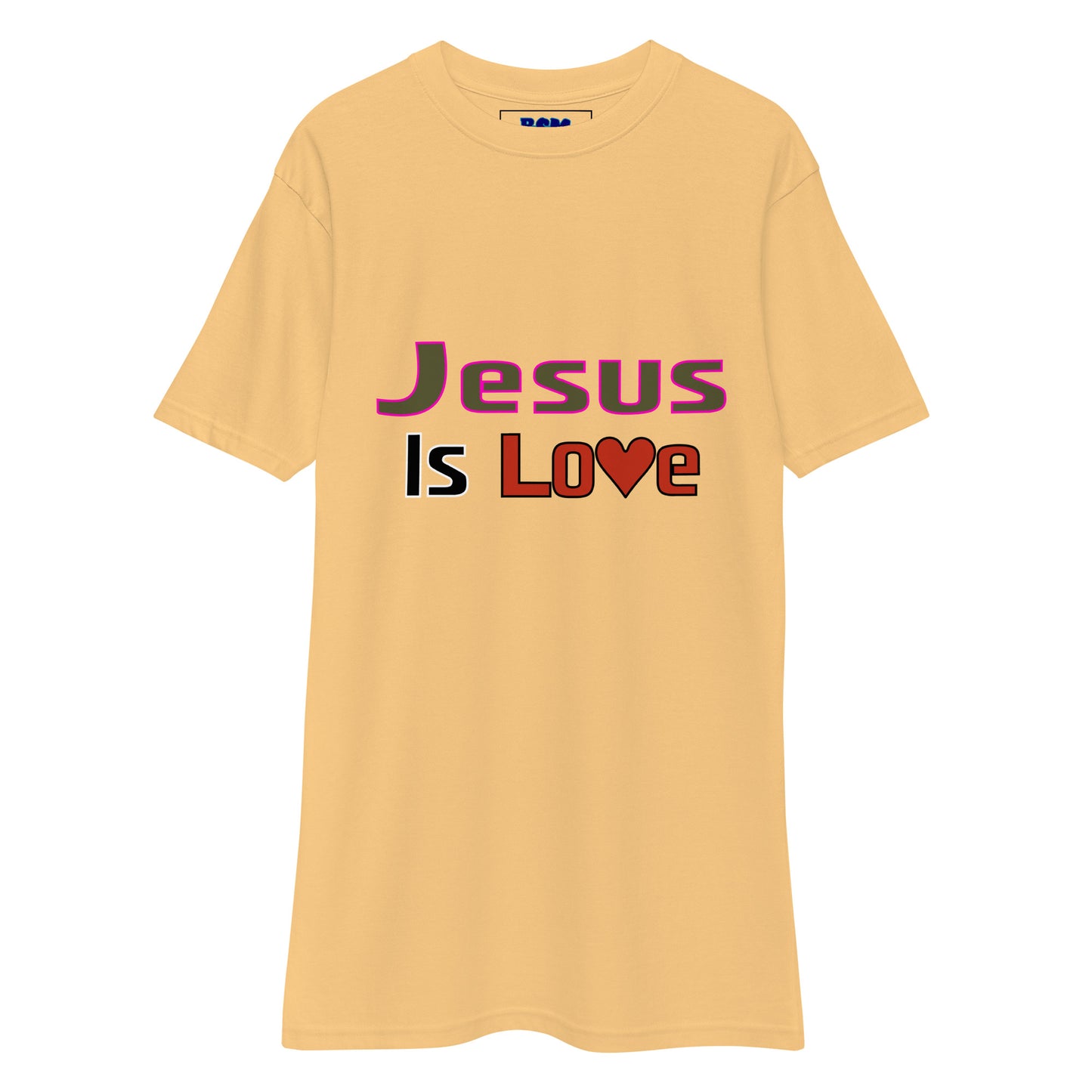 Jesus Is Love Men’s Heavyweight Tee