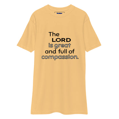 The Lord Is Great Men's Heavyweight T-Shirt