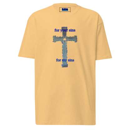 For Your Sins for My Sins II Men’s Heavyweight T-Shirt