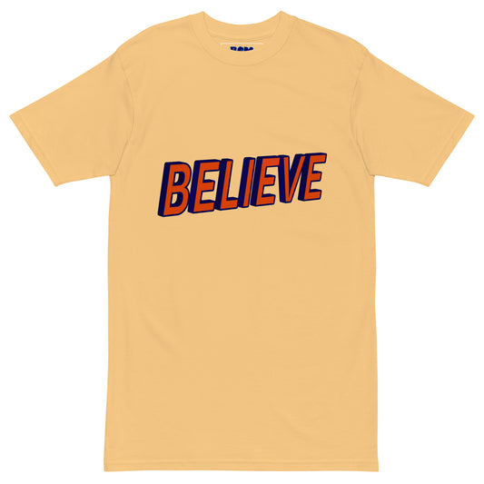 Believe Men’s Heavyweight T-Shirt