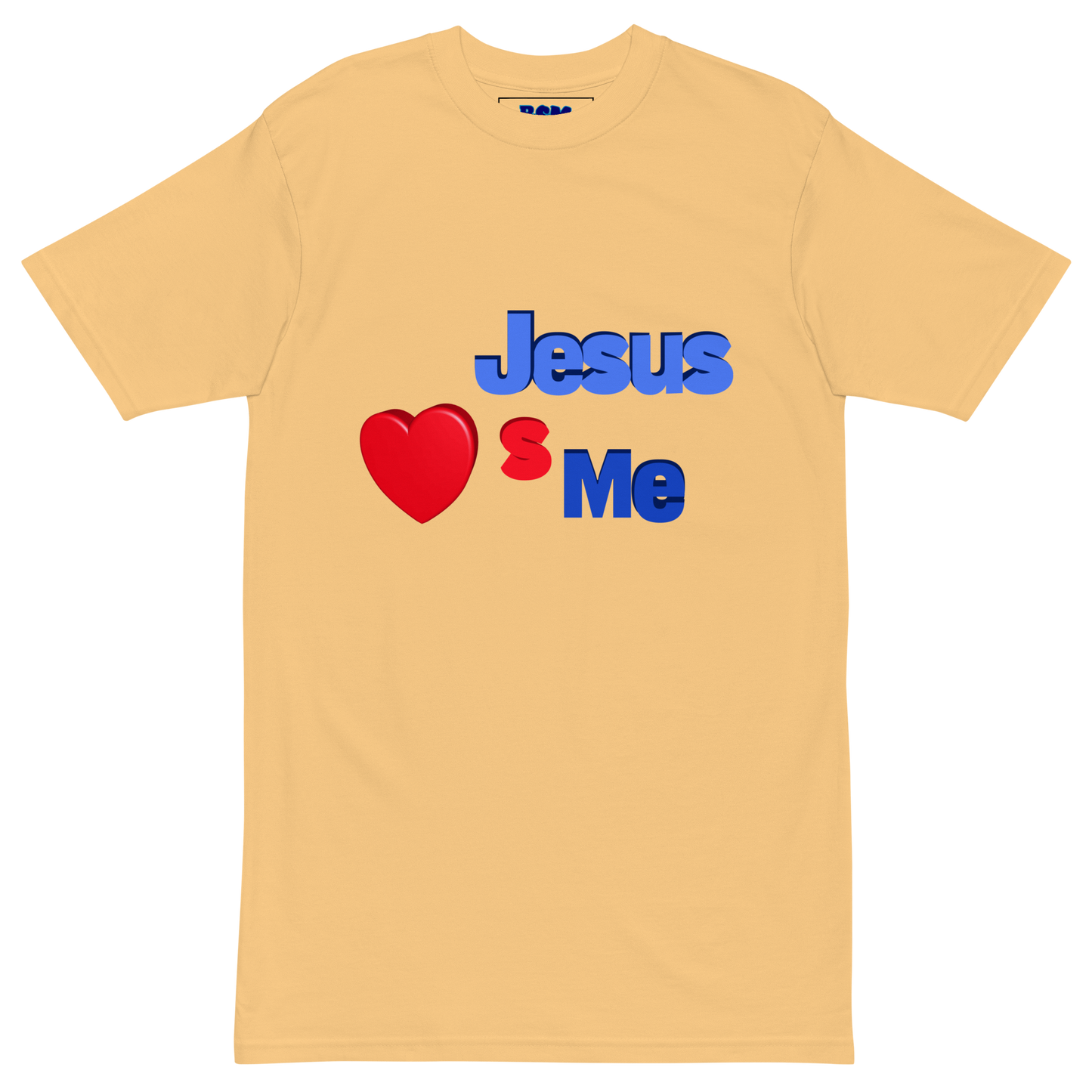 Jesus Loves Me II Men’s Heavyweight Tee