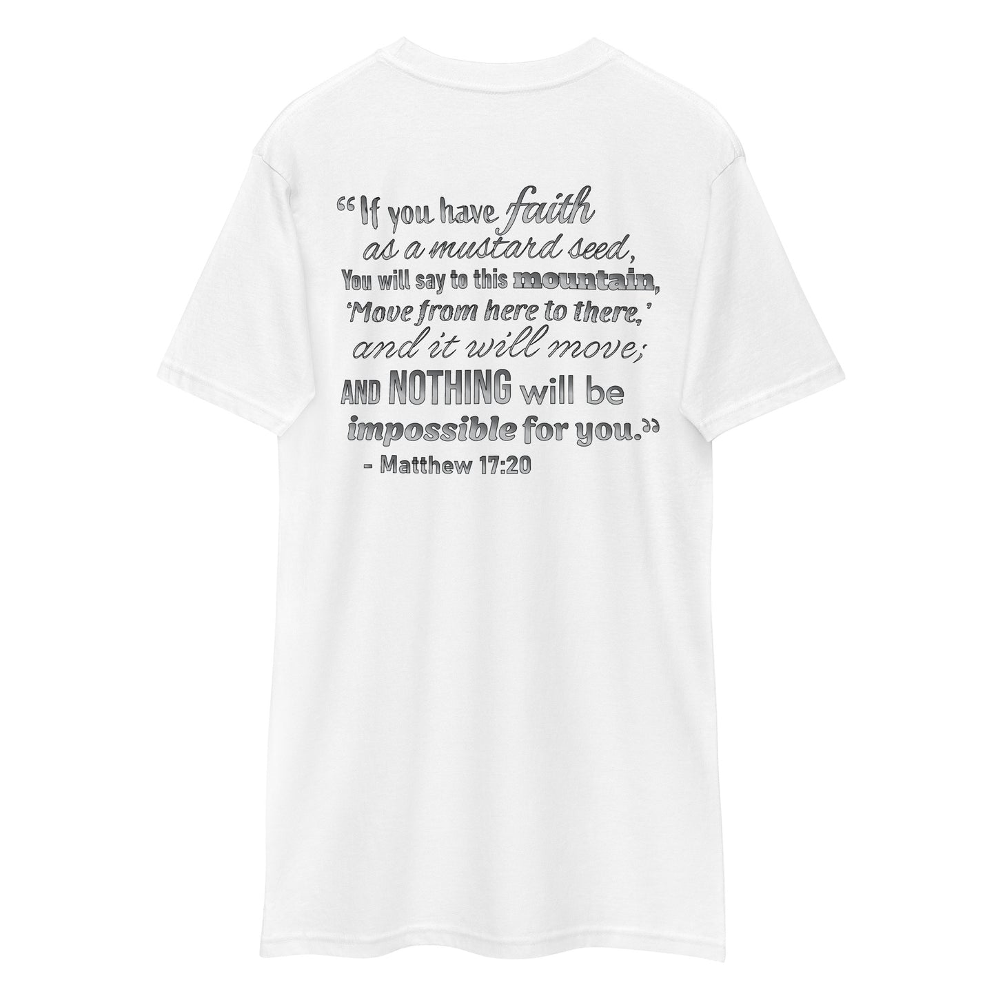 WDJS Faith as a Mustard Seed Men’s Heavyweight Tee