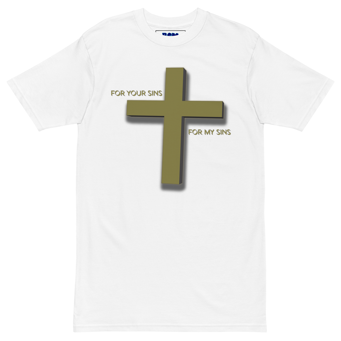 For Your Sins for My Sins I Men’s Heavyweight T-Shirt