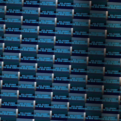 All Glory to Him Above Scarf