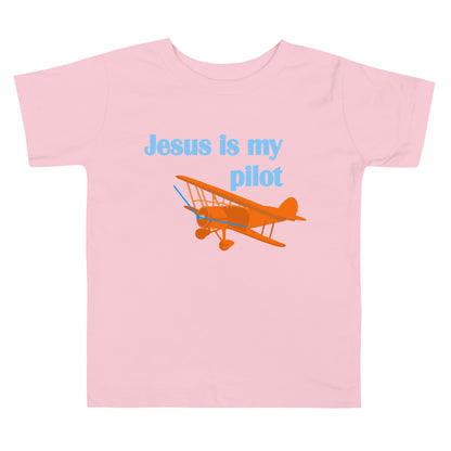 Jesus Is My Pilot (Biplane) Toddler Tee