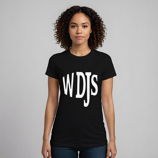 WDJS: What Did Jesus Say Women's 100% Cotton Semi-Fitted T-Shirt