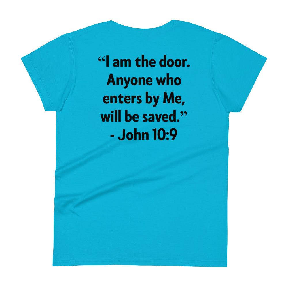 WDJS: I Am the Door Women's Semi-Fitted T-Shirt