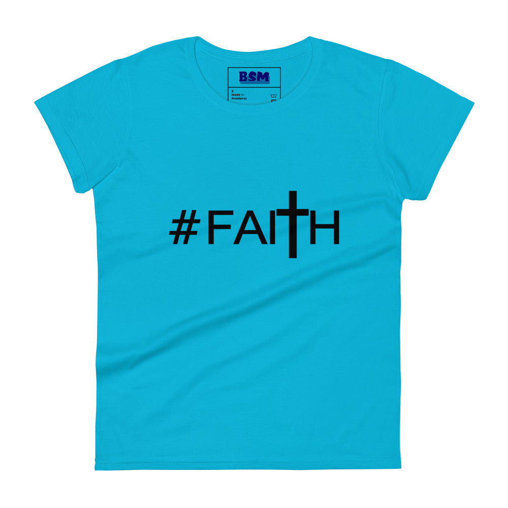 Hashtag Faith Women's Semi-Fitted T-Shirt