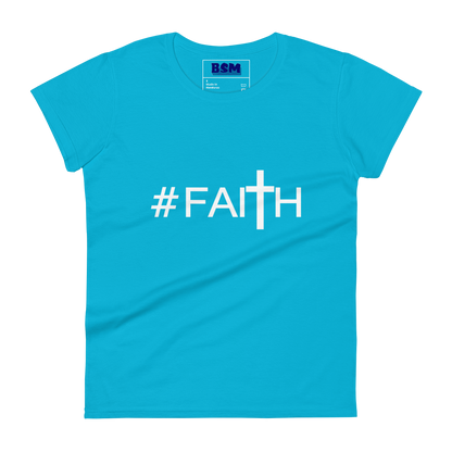 Hashtag Faith Women's Semi-Fitted T-Shirt