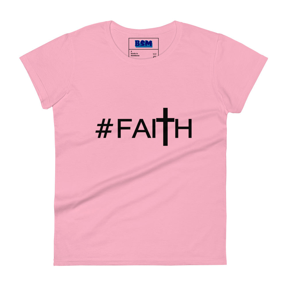 Hashtag Faith Women's Semi-Fitted T-Shirt