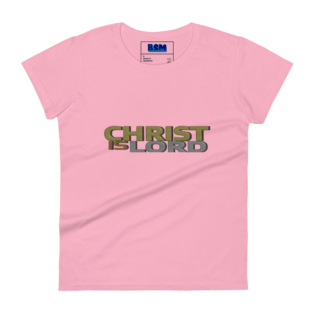 Christ Is Lord Women's Semi-Fitted T-Shirt