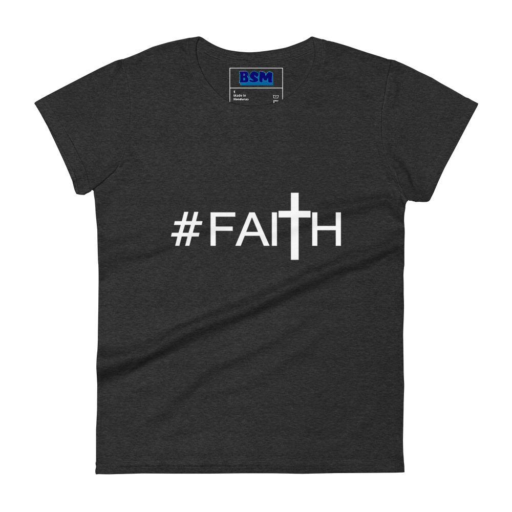 Hashtag Faith Women's Semi-Fitted T-Shirt