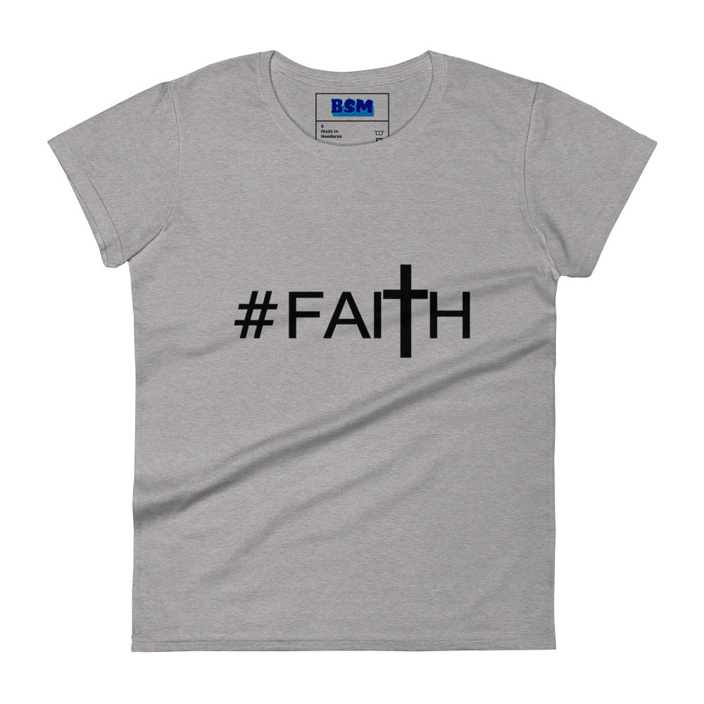 Hashtag Faith Women's Semi-Fitted T-Shirt