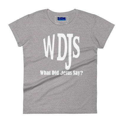 WDJS Faith as a Mustard Seed Women's Semi-Fitted T-Shirt