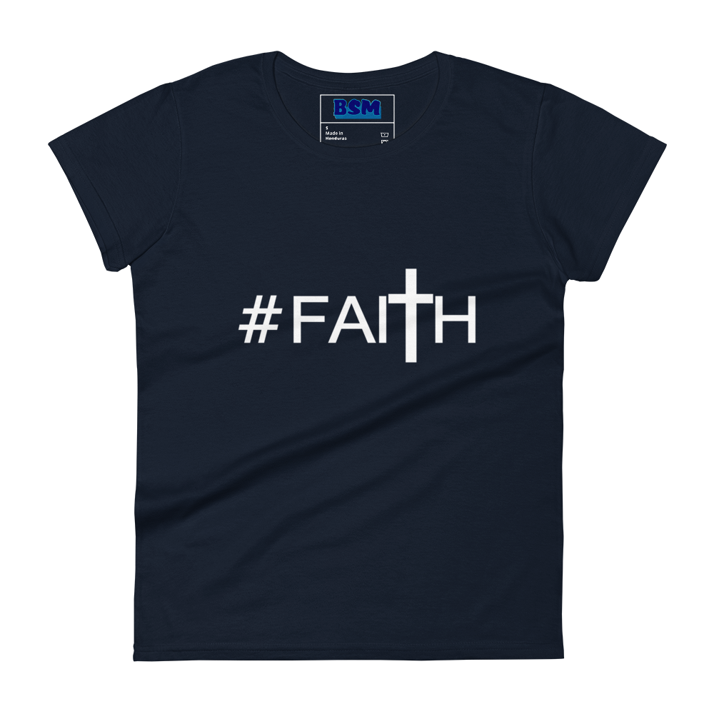 Hashtag Faith Women's Semi-Fitted T-Shirt