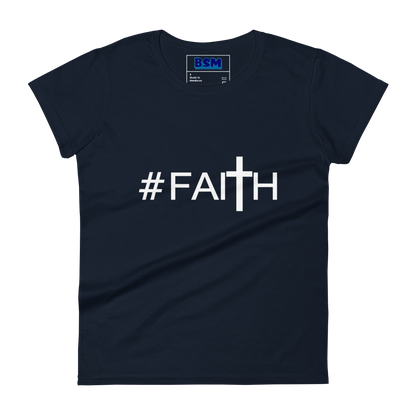 Hashtag Faith Women's Semi-Fitted T-Shirt