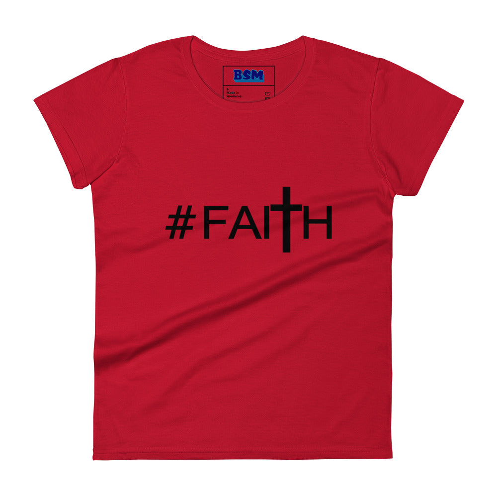 Hashtag Faith Women's Semi-Fitted T-Shirt